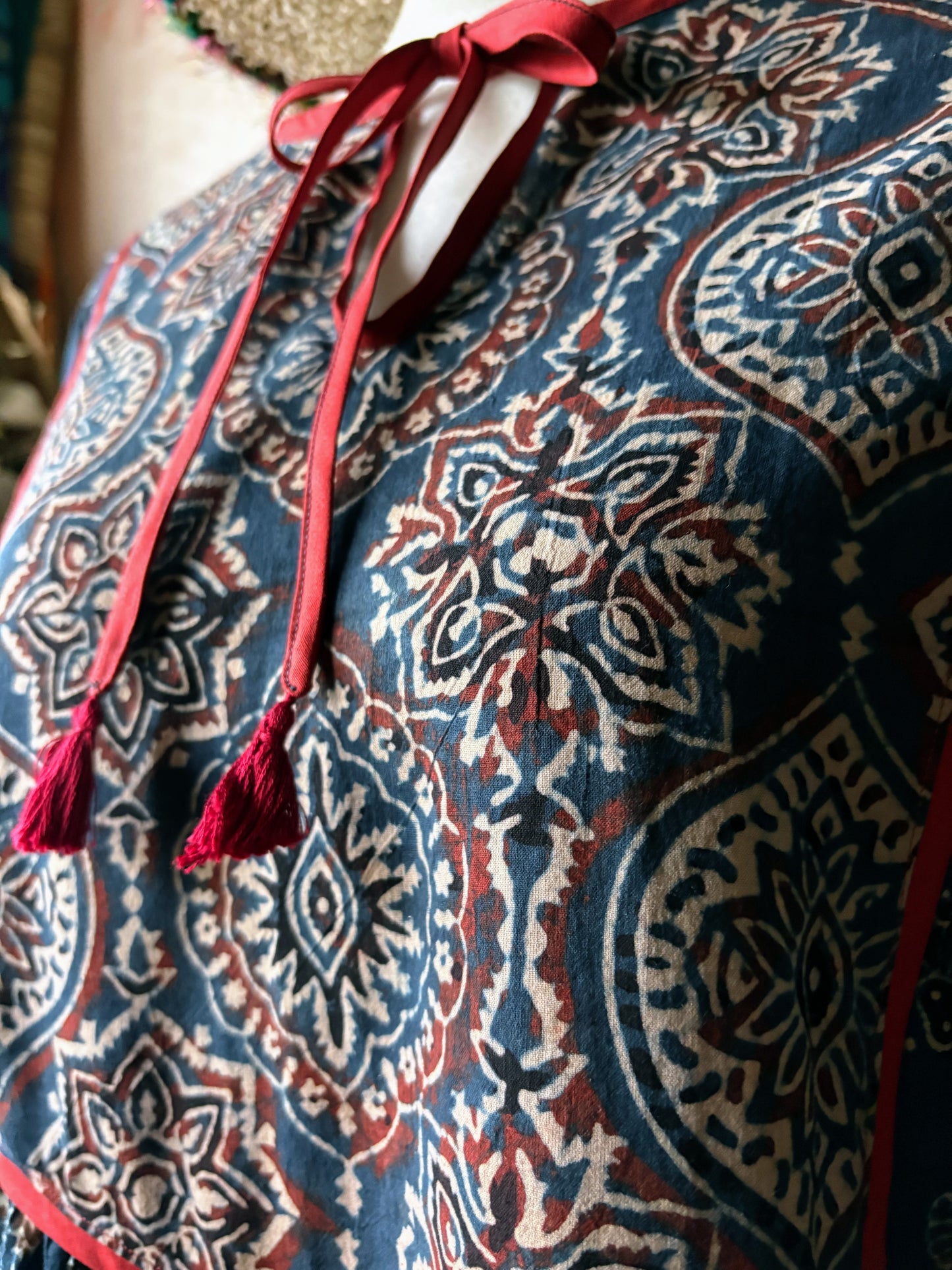 AF-008,3/3 アジュラックロングフレアワンピース/ネイビーxネイビー